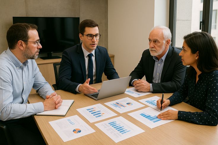 persona che analizza dati